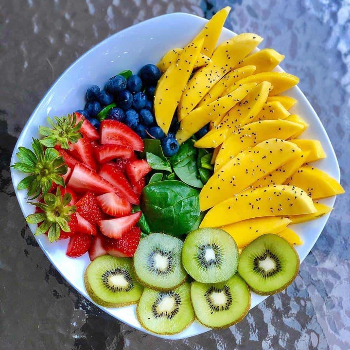 sliced fruit